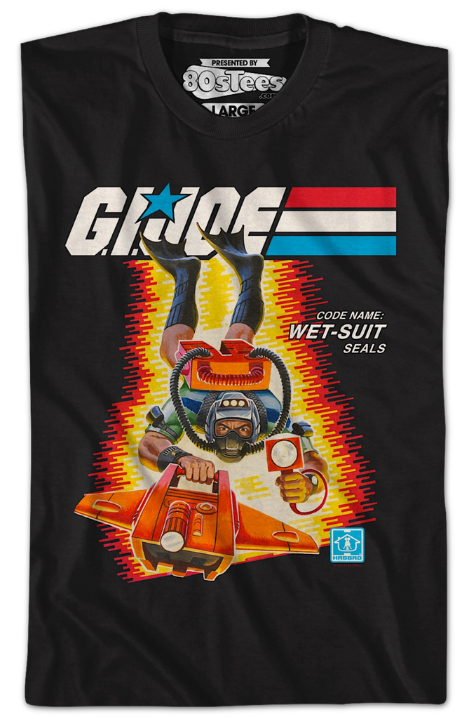 Box Art WetSuit GI Joe TShirt