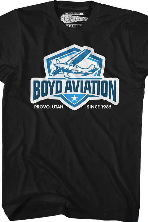 Boyd Aviation Logo Fletch T-Shirtmain product image