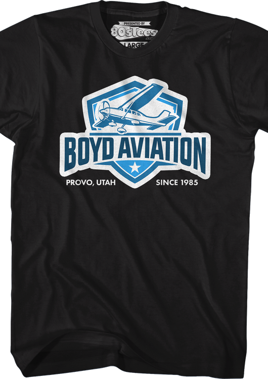Boyd Aviation Logo Fletch T-Shirt - main product image