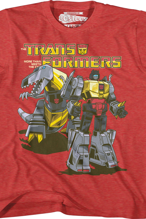 Boys Retro Grimlock Transformers Shirtmain product image