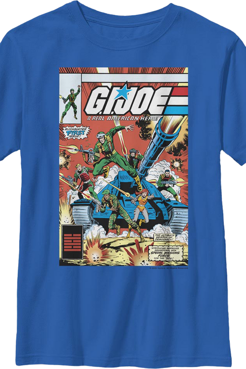 Boys Youth Blockbuster First Issue GI Joe Shirtmain product image