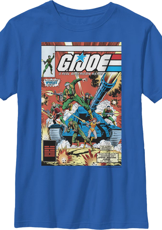 Boys Youth Blockbuster First Issue GI Joe Shirt - main product image