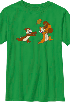 Boys Youth Catching Up Chip 'n Dale Rescue Rangers Shirt