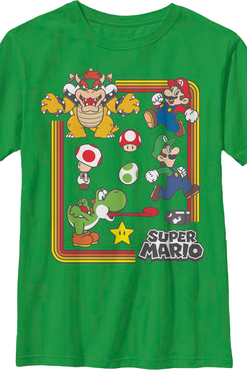 Boys Youth Characters Super Mario Bros. Shirtmain product image