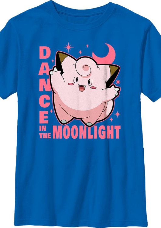 Boys Youth Dance In The Moonlight Pokemon Shirt - main product image