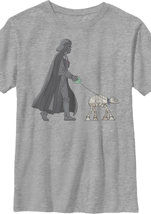 Boys Youth Darth Vader AT-AT Walker Star Wars Shirt - main product image