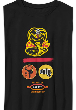 Boys Youth Dojo Logo Cobra Kai Shirt