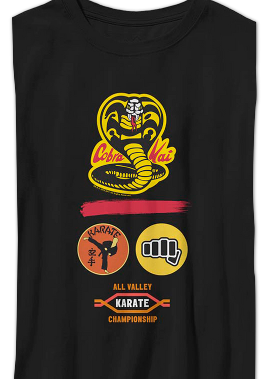 Boys Youth Dojo Logo Cobra Kai Shirt - main product image