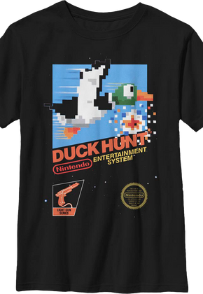 Boys Youth Duck Hunt Nintendo Shirt