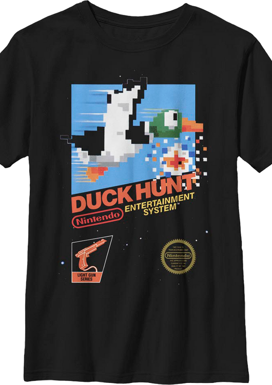 Boys Youth Duck Hunt Nintendo Shirt - main product image