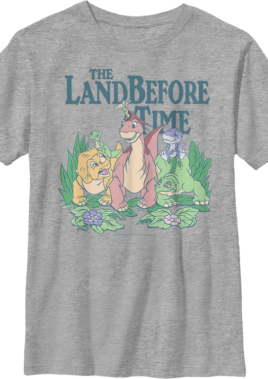Boys Youth Group Picture Land Before Time Shirt - main product image
