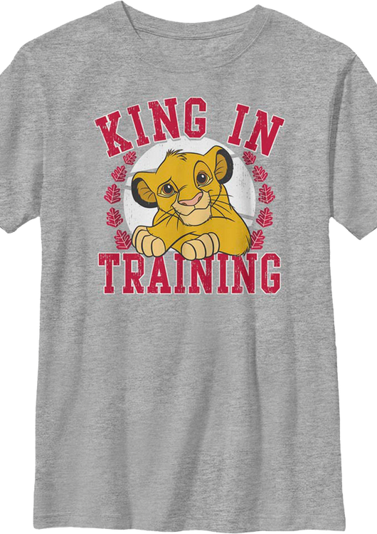 Boys Youth In Training Lion King Shirt - main product image