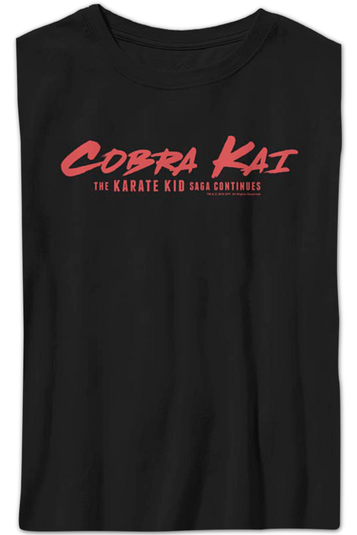 Boys Youth Saga Continues Cobra Kai Shirtmain product image