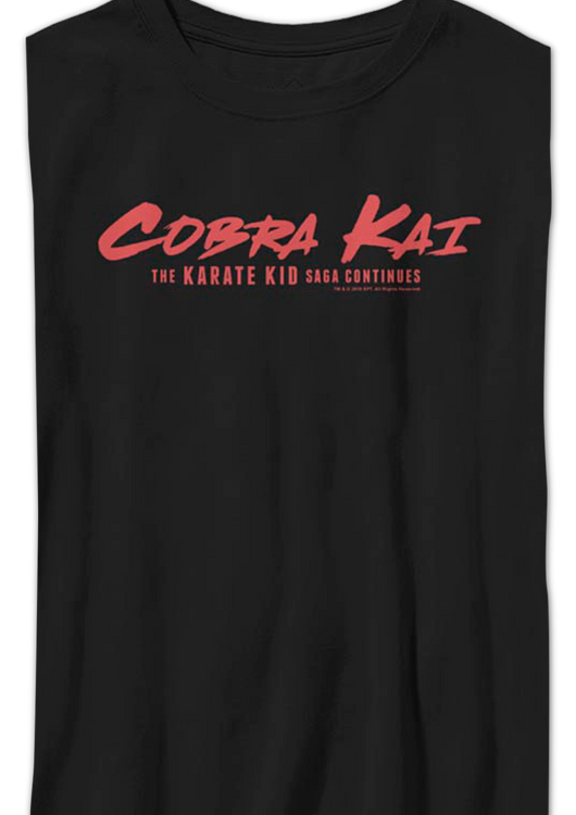 Boys Youth Saga Continues Cobra Kai Shirt - main product image