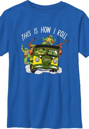 Boys Youth This Is How I Roll Teenage Mutant Ninja Turtles Shirt