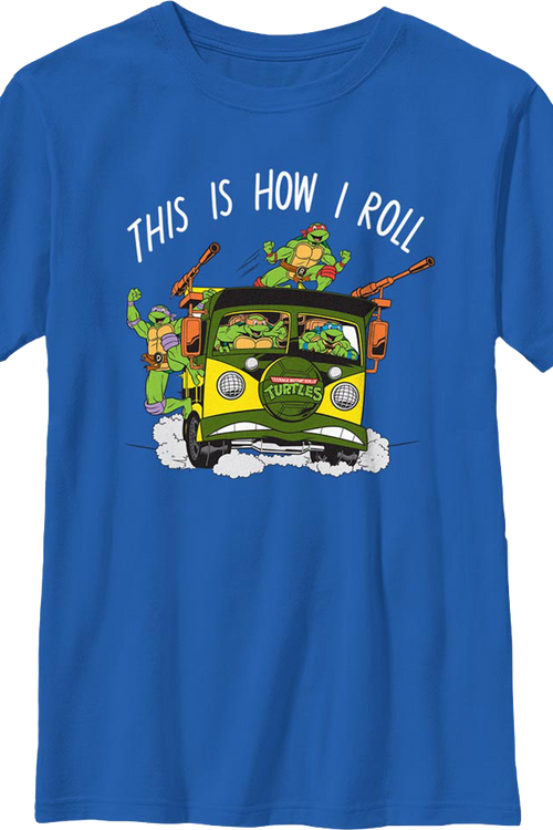 Boys Youth This Is How I Roll Teenage Mutant Ninja Turtles Shirtmain product image