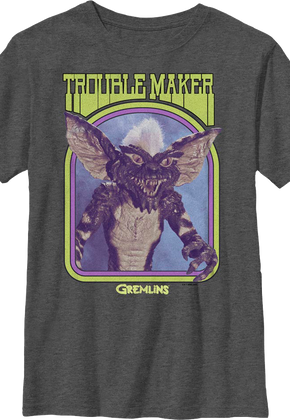 Boys Youth Troublemaker Gremlins Shirt