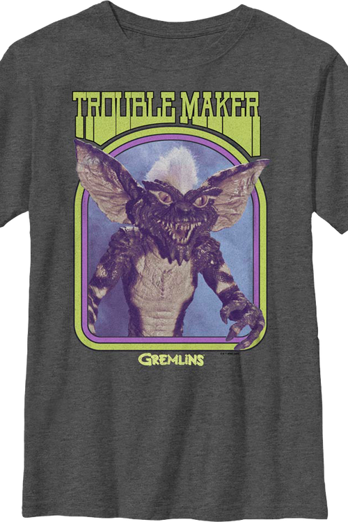Boys Youth Troublemaker Gremlins Shirtmain product image