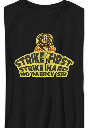 Boys Youth Way Of The Fist Cobra Kai Shirt