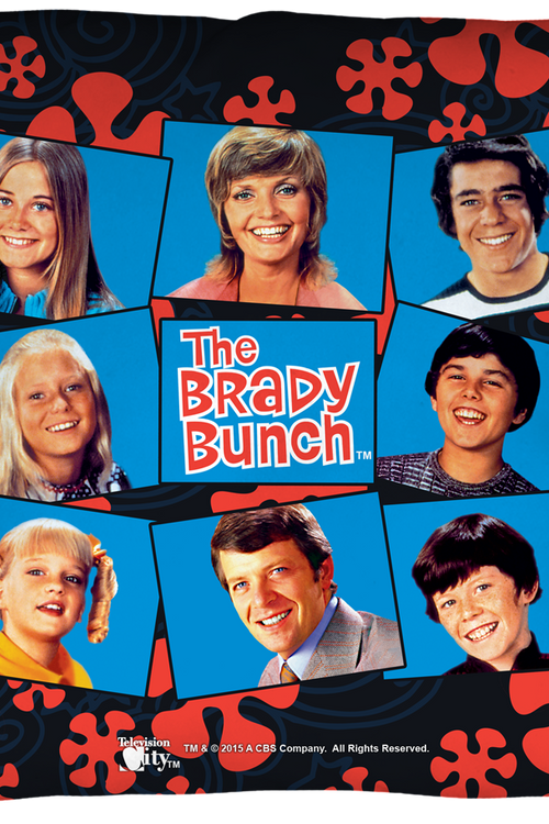 Brady Bunch Throw Pillowmain product image