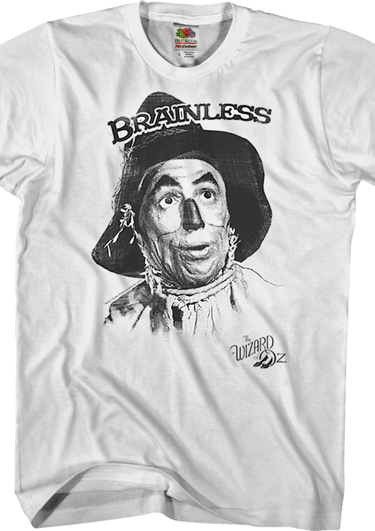 Brainless Scarecrow Wizard Of Oz T-Shirt - main product image