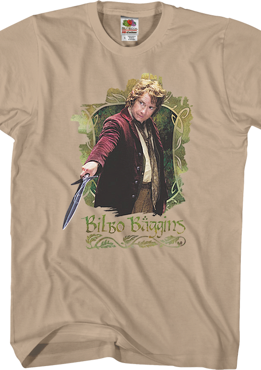 Brave Little Hobbit Bilbo Baggins T-Shirt - main product image
