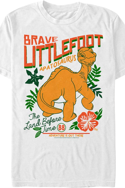 Brave Littlefoot Land Before Time T-Shirtmain product image