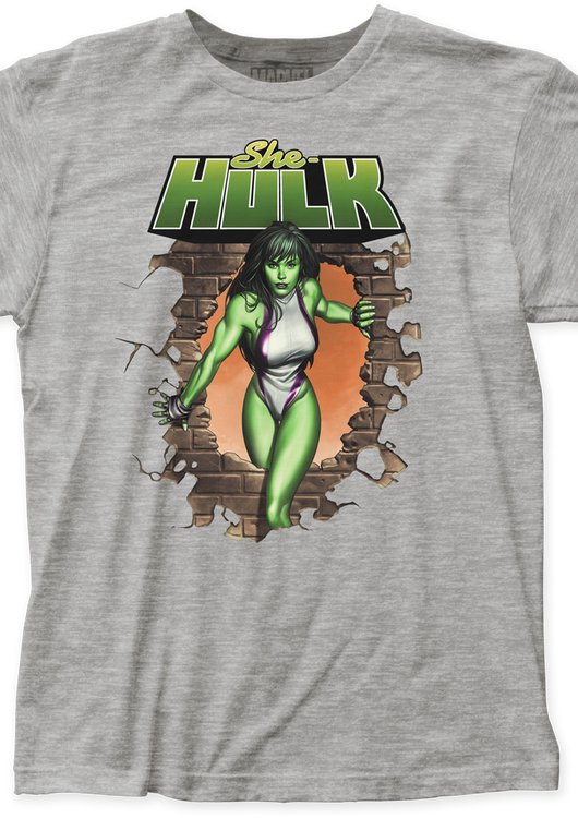 Break Through She-Hulk T-Shirt - main product image