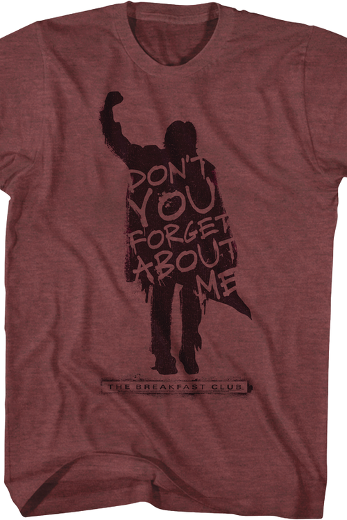 Breakfast Club Don't You Forget About Me T-Shirtmain product image