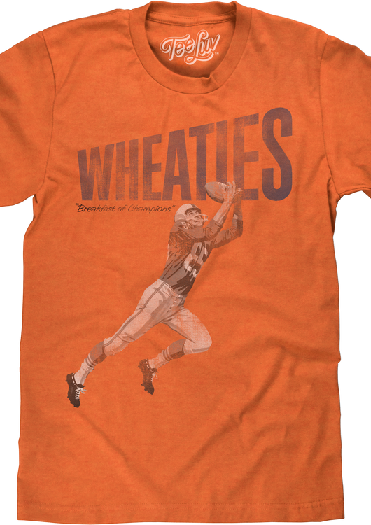 Breakfast Of Champions Wheaties T-Shirt - main product image