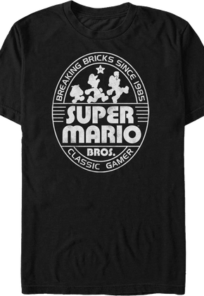 Breaking Bricks Since 1985 Super Mario Bros. T-Shirt