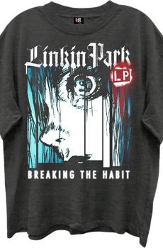 Breaking The Habit Linkin Park Oversized T-Shirt