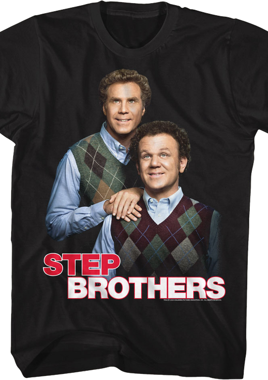 Brennan Huff & Dale Doback Photo Step Brothers T-Shirt - main product image