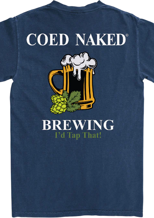 Brewing Coed Naked T-Shirt - main product image