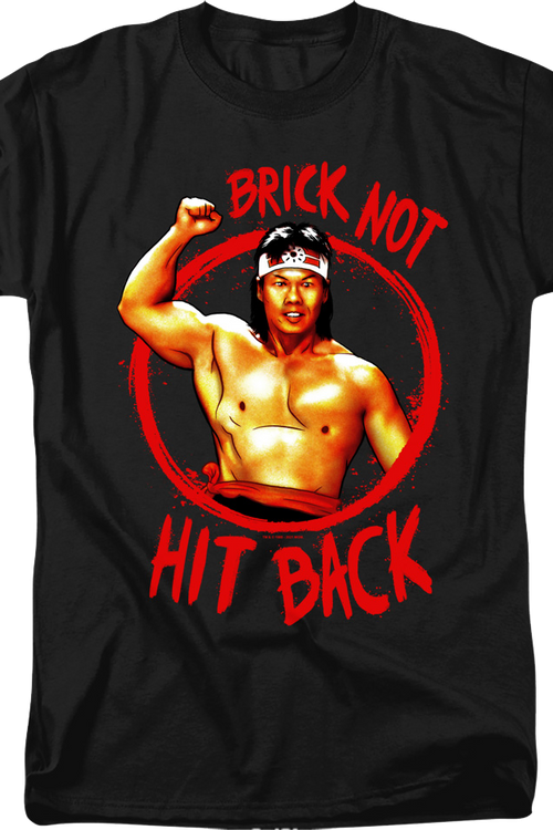 Brick Not Hit Back Bloodsport T-Shirtmain product image