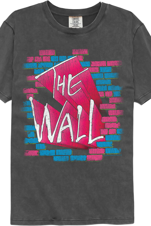 Brick Wall Pink Floyd Comfort Colors Brand T-Shirtmain product image