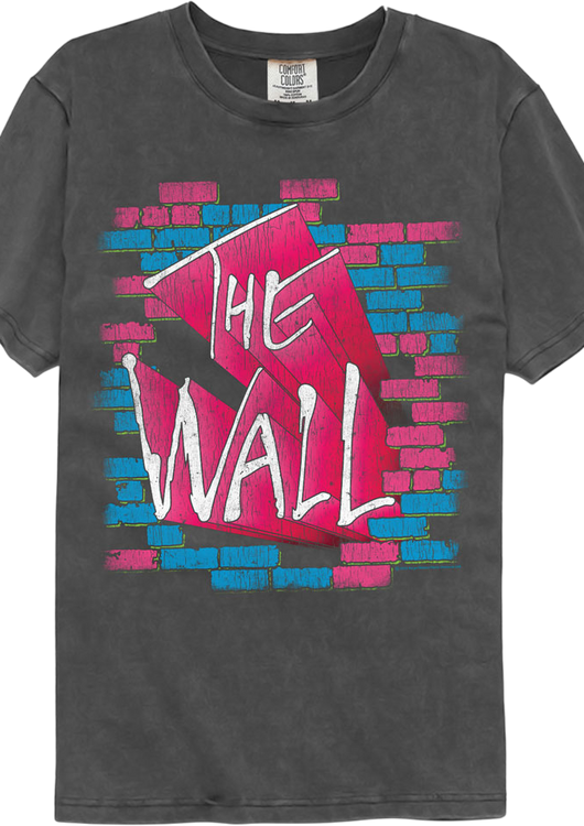 Brick Wall Pink Floyd Comfort Colors Brand T-Shirt - main product image