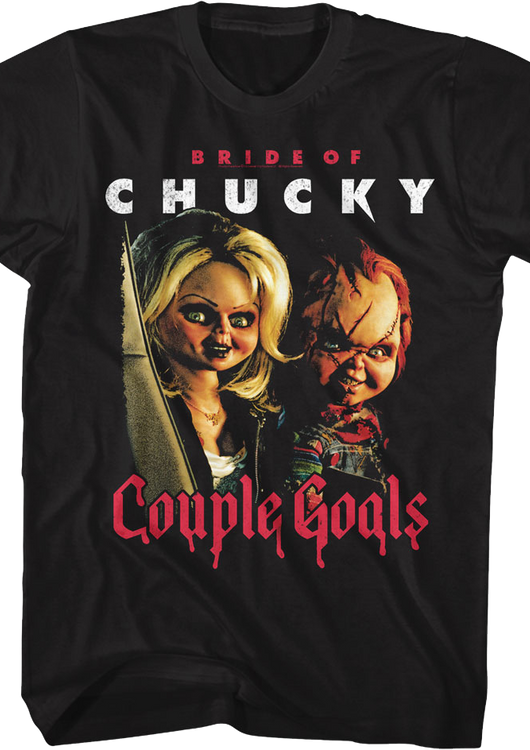Bride Of Chucky Couple Goals Child's Play T-Shirt - main product image