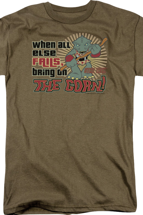 Bring On The Gorn Star Trek T-Shirtmain product image