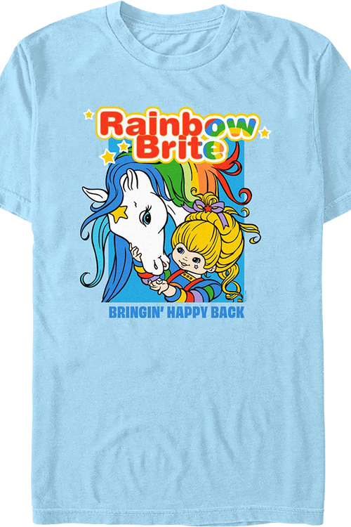 Bringin' Happy Back Rainbow Brite T-Shirtmain product image