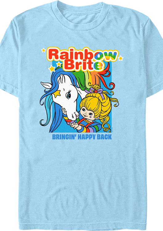 Bringin' Happy Back Rainbow Brite T-Shirt - main product image