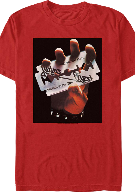British Steel Judas Priest T-Shirt - main product image