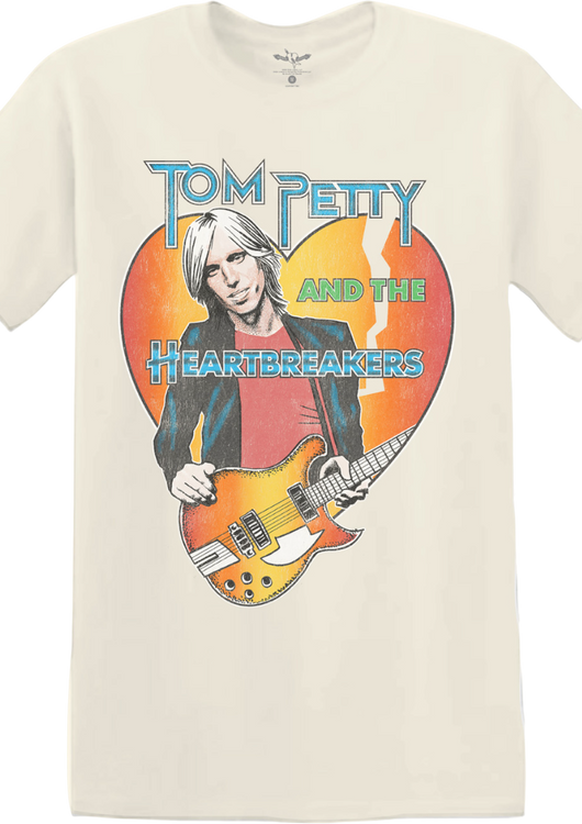 Broken Heart Tom Petty And The Heartbreakers T-Shirt - main product image