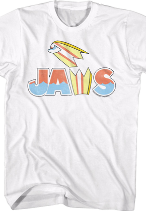 Broken Surfboard Jaws T-Shirt