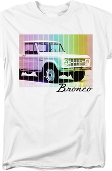 Bronco Retro Panels Ford T-Shirt