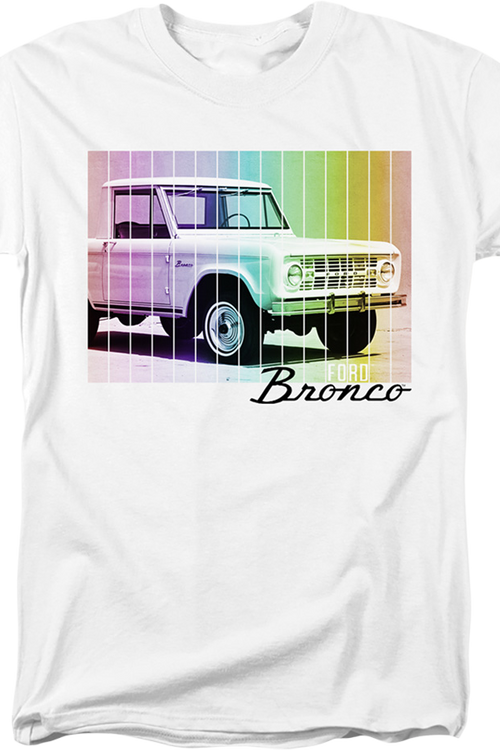 Bronco Retro Panels Ford T-Shirt - main product image