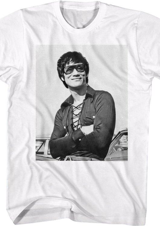 Arms Folded Stance Bruce Lee T-Shirt - main product image