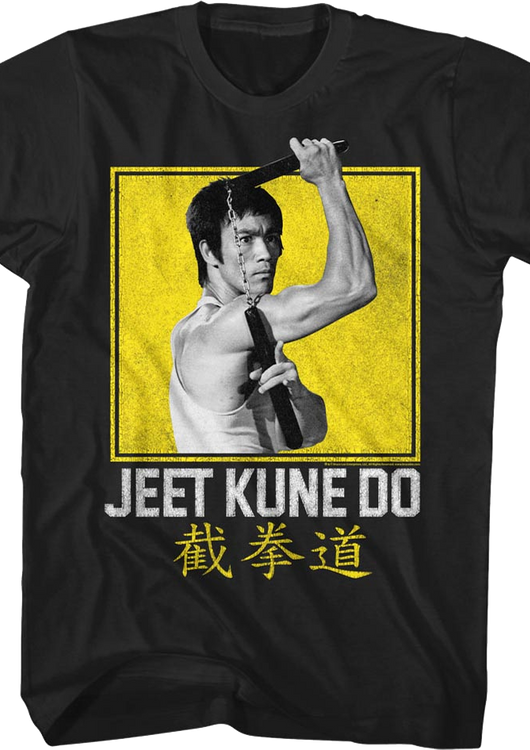 Jeet Kune Do Nunchucks Bruce Lee T-Shirt - main product image
