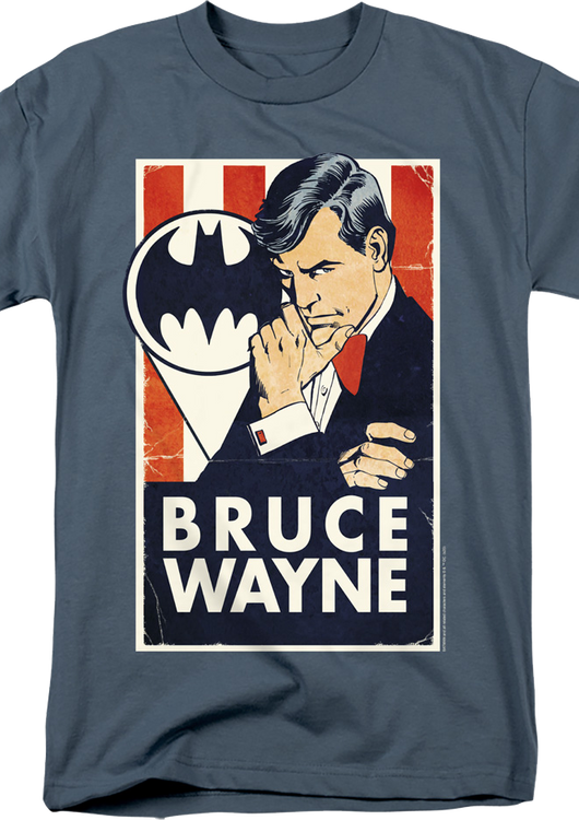 Bruce Wayne For President Batman T-Shirt - main product image