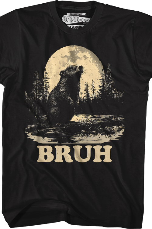 Bruh Groundhog T-Shirtmain product image